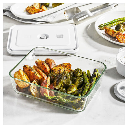 Boîte pour réfrigérateur sous vide, Verre, Fresh & Save - Zwiling