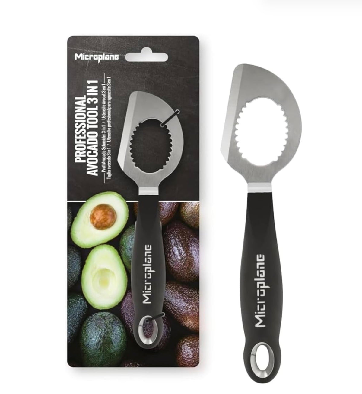 Ustensile à avocat 3 en 1 - Microplane