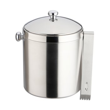 Seau à glaçons inox 1L + pince