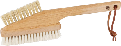 Brosse à ordinateur Redecker en poil de chèvre antistatique