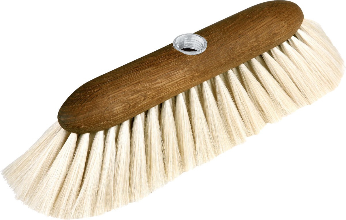 Balai Redecker 28 cm en poil de chèvre pour sols délicats