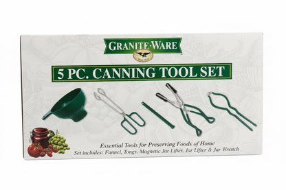Ensemble de 5 outils de mise en conserve - Granite Ware