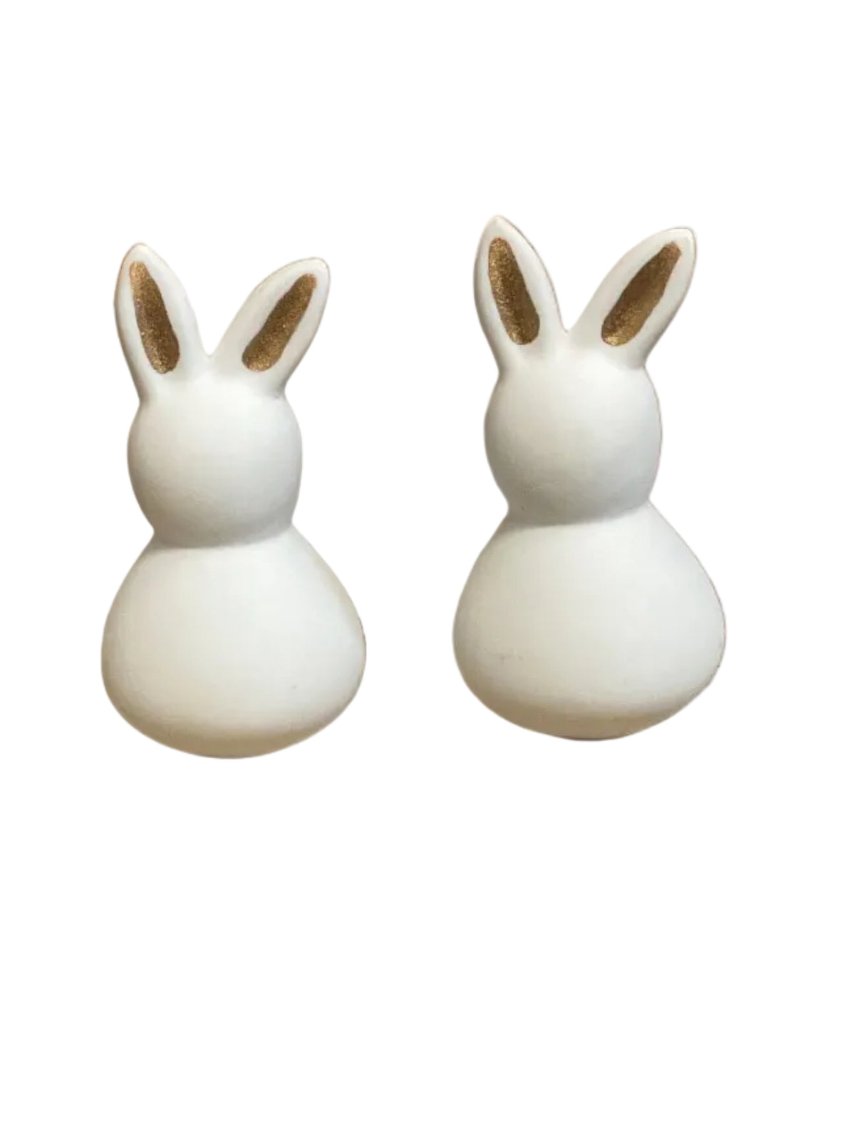 Petit lapin de Pâques en porcelaine Räder porcelaine blanche