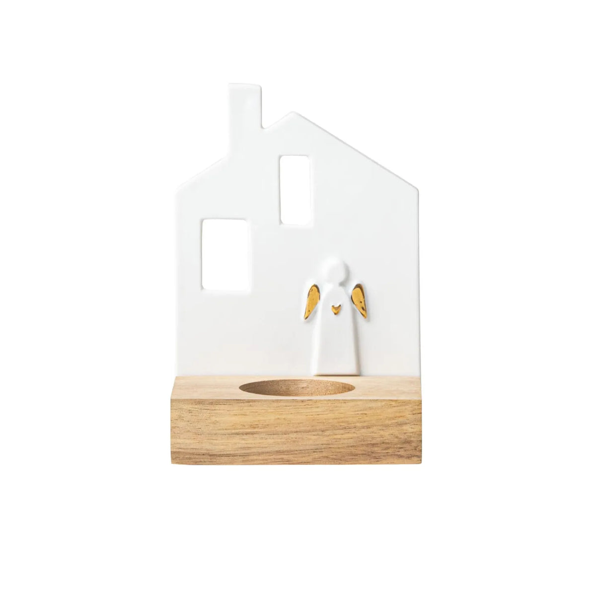 Objet lumineux ange gardien Räder porcelaine
