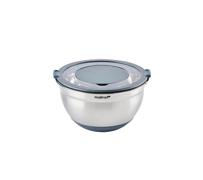 Bol inox avec couvercle anti projection - Mastrad