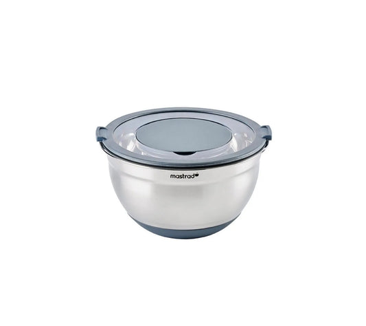 Bol inox avec couvercle anti projection - Mastrad