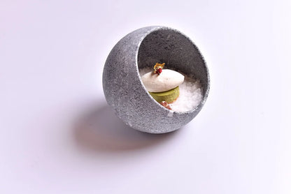 Coupe à dessert, Stone Sphere - Hukka Design