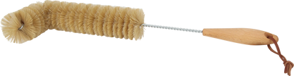 Goupillon Redecker à radiateur, extrémité coudée, poils de sanglier