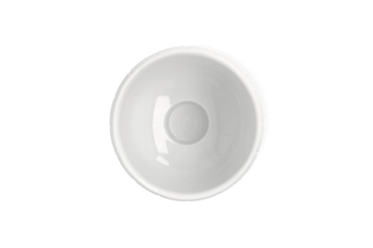 Bougeoir à rayures verticales Räder porcelaine blanche