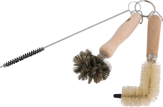 Brosses à évier et lavabo set de 3 - Redecker