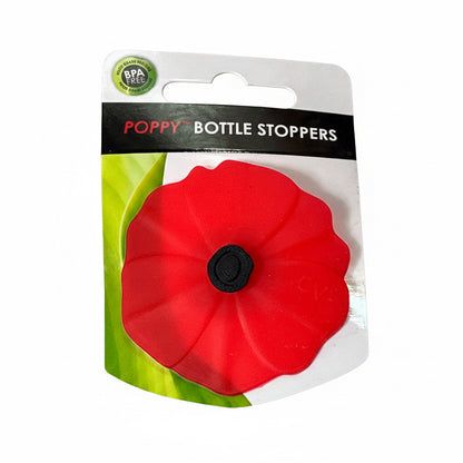 Bouchon coquelicot Charles Viancin - pour bouteilles de vin et bocaux