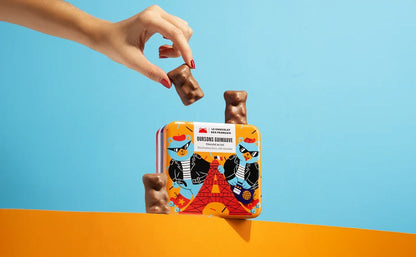 6 oursons guimauve chocolat au lait - Le Chocolat des Français