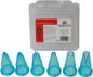 Lot de 6 douilles NOZZLES tritan - De buyer