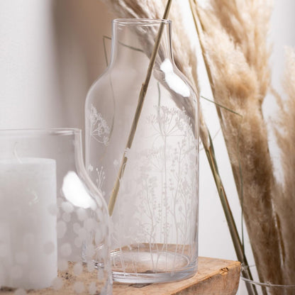 Glass vase meadow flowers - Räder