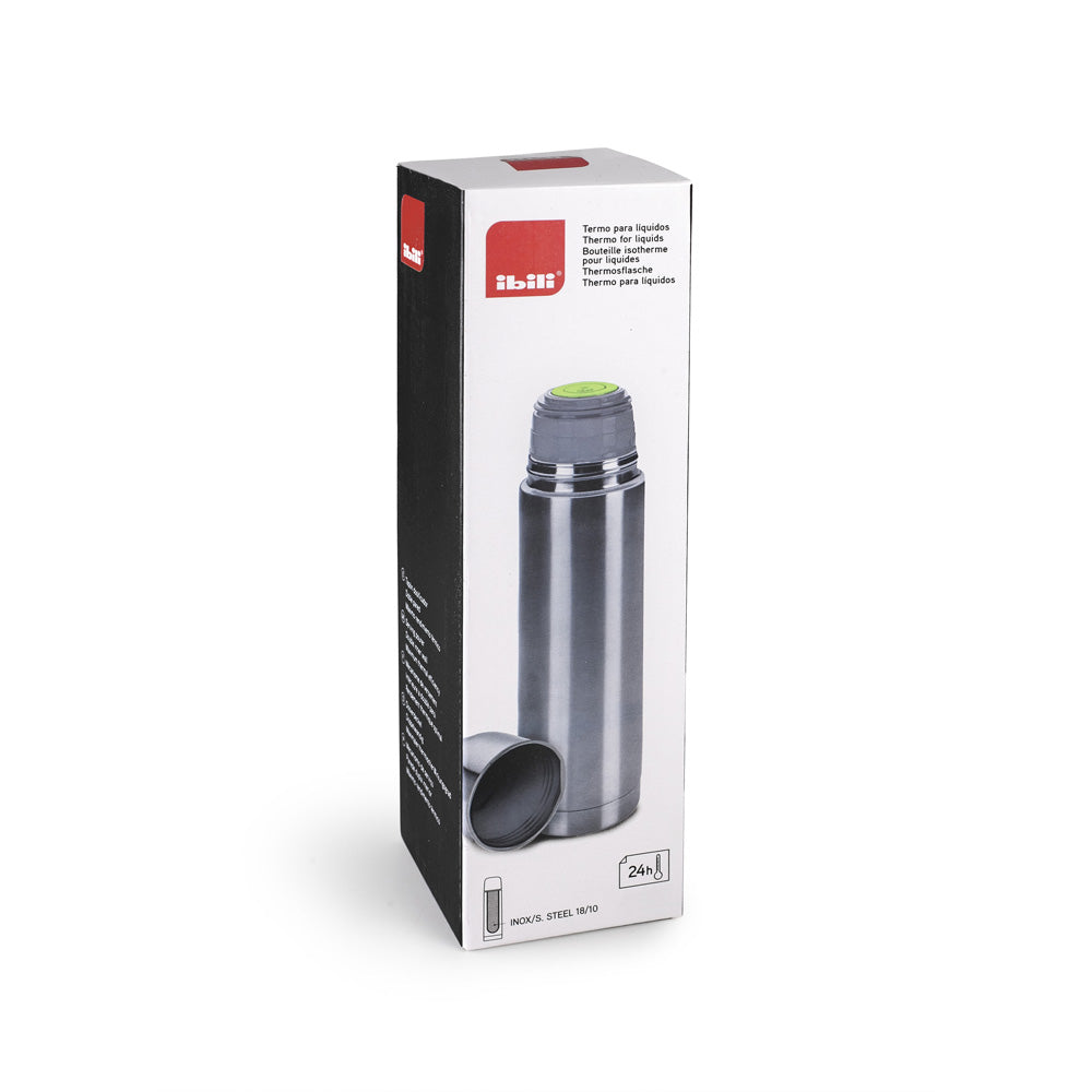 Bouteille isotherme inox 1L - Ibili