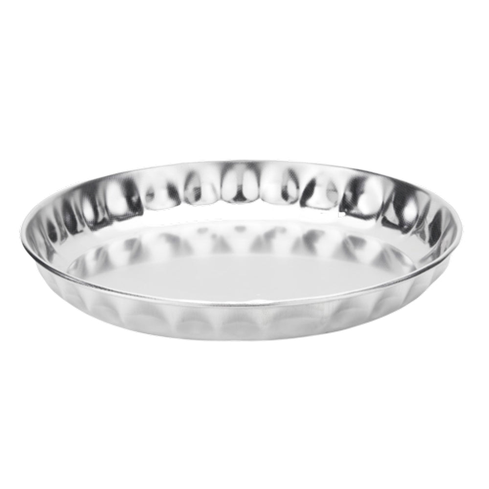 Moule à tarte en inox - Steel Pan