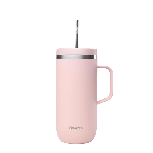 Cold cup iso inox pastel rose 600ml - Qwetch