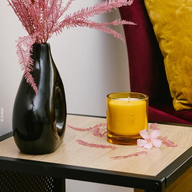 Bougie Fleur d'Orient ABEILLE Notes solaires - La Rochère