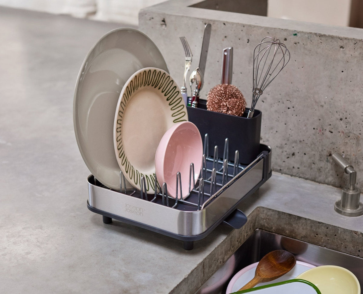 Petit Égouttoir Vaisselle Expansible Inox Extend™ - Joseph Joseph