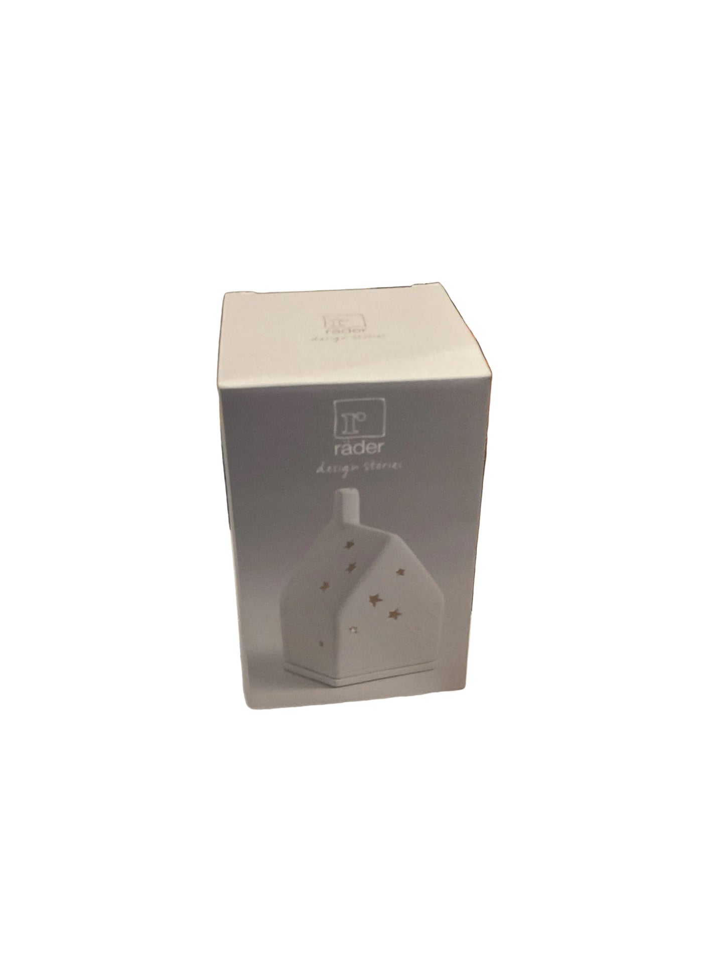 Petite maison lumineuse de Noël Räder porcelaine blanche