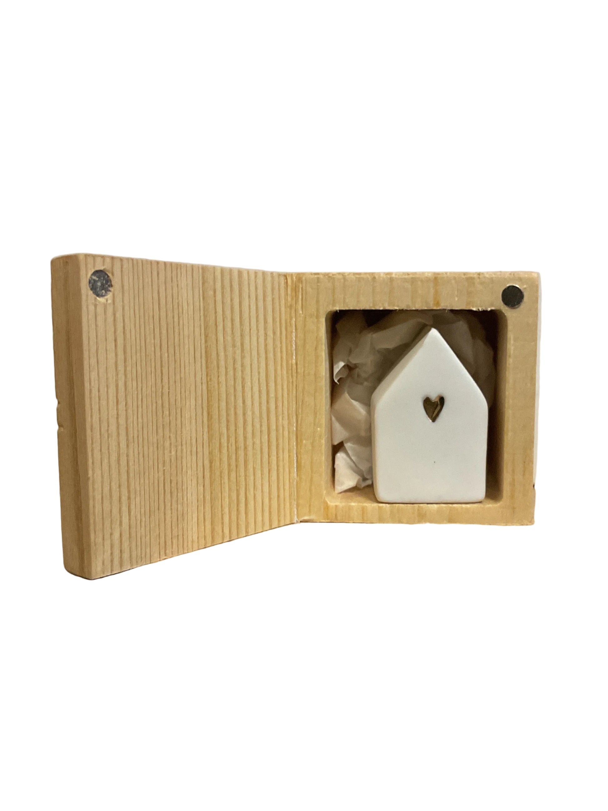 Boîte porte-bonheur Räder porcelaine blanche