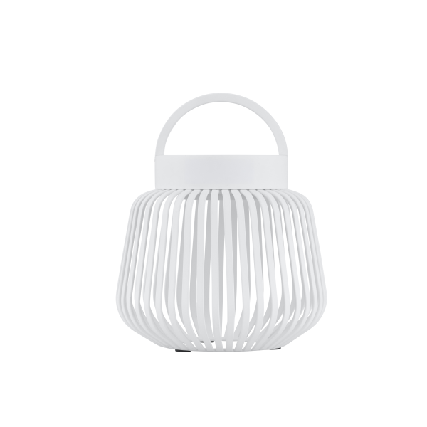 Lampe LED Lito XS Blomus - barreaux en métal et tête lumineuse