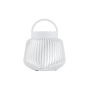 Lampe LED Lito XS Blomus - barreaux en métal et tête lumineuse