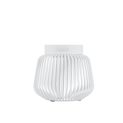 Lampe LED Lito XS Blomus - barreaux en métal et tête lumineuse, vue de détail