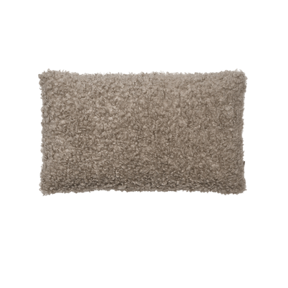 Housse de coussin Teddy 30 x 50 Blomus coloris Fungi - bouclette douce à poils courts