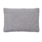 Housse de coussin Teddy 40 x 60 Blomus coloris Sharkskin - tissu bouclette doux et moelleux