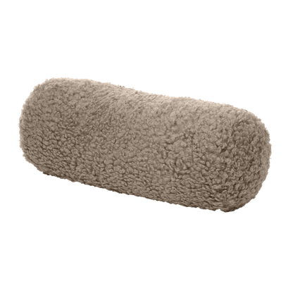 Coussin bolster Teddy Blomus - rouleau moelleux en bouclette