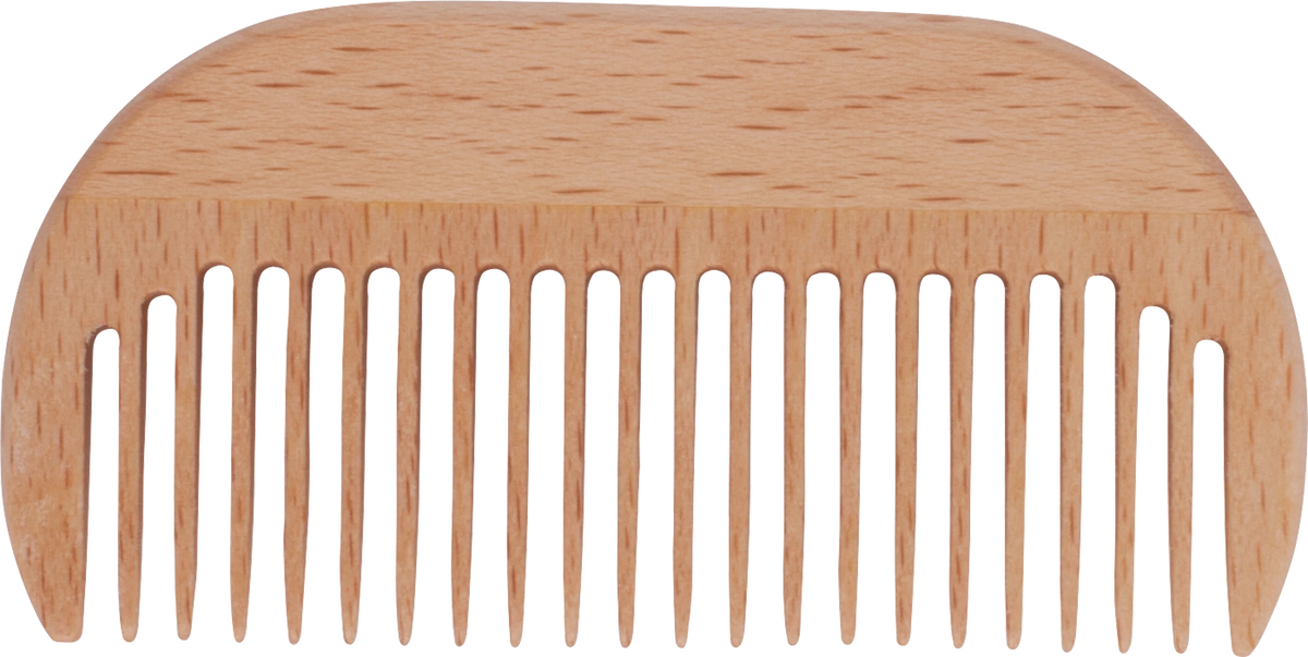 Peigne de poche Redecker en bois de hêtre ciré, antistatique
