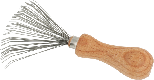 Brosse Redecker pour nettoyer brosses et peignes, fil de fer