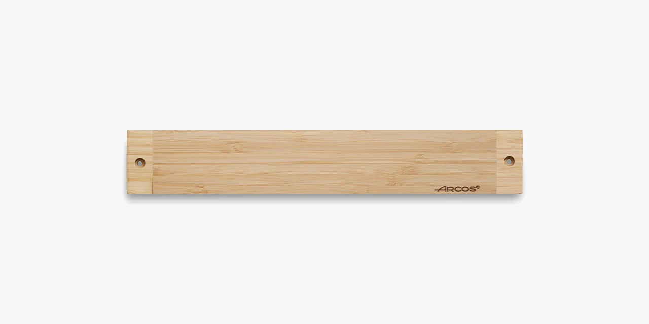 Barre aimantée (Rangement Couteaux) Bambou 300 x 45 mm - Arcos