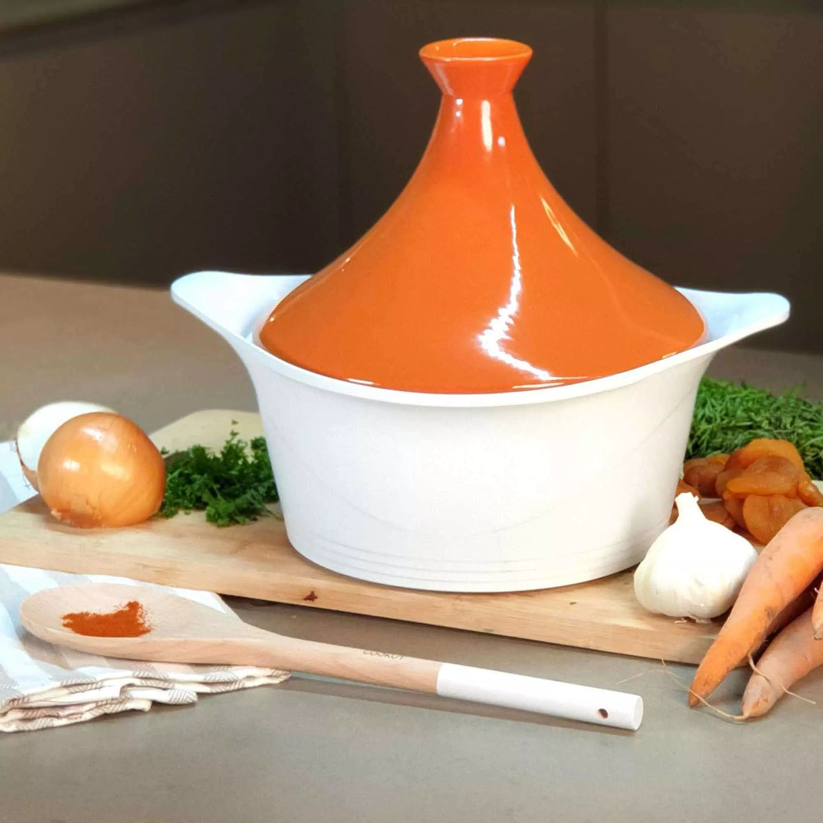 Couvercle à tajine cocotte 24 cm-Cookut