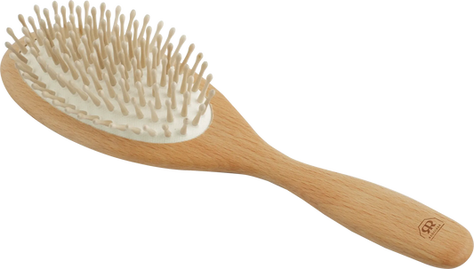 Brosse à cheveux en bois avec pictos boule - Redecker