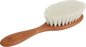 Brosse à cheveux bébé Redecker en bois de poirier et poil de chèvre