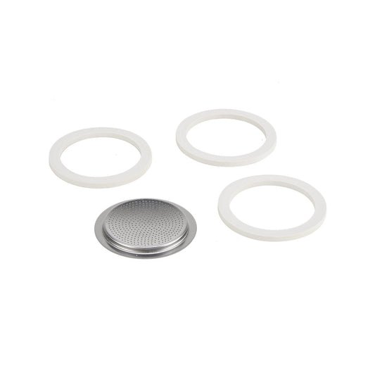 Blister 3 joints + 1 filtre 6 tasses - Bialetti