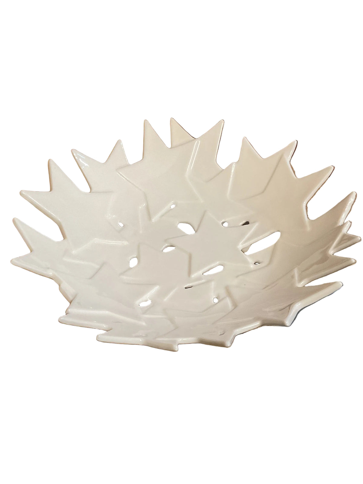 Coupelle bord étoilé Räder porcelaine blanche