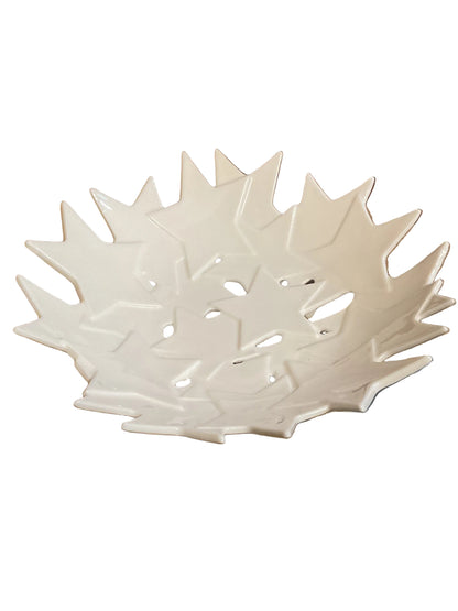 Coupelle bord étoilé Räder porcelaine blanche