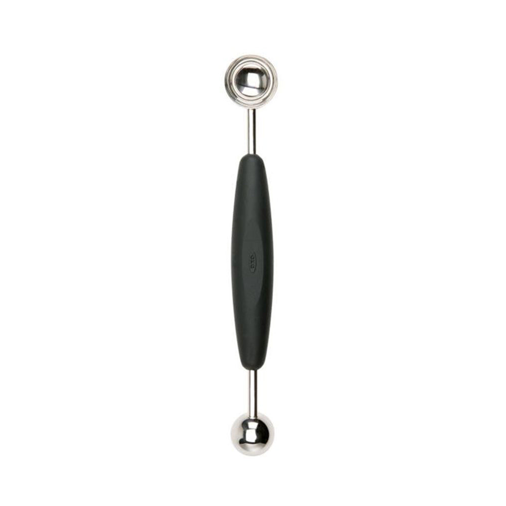Cuillère pomme Parisienne double noir - Oxo