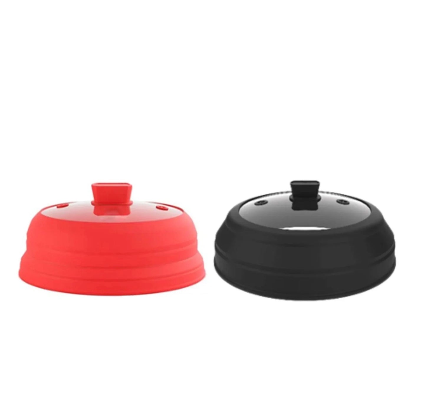 CLOCHE MICRO-ONDES PLIABLE EN SILICONE - ROUGE - Mastrad
