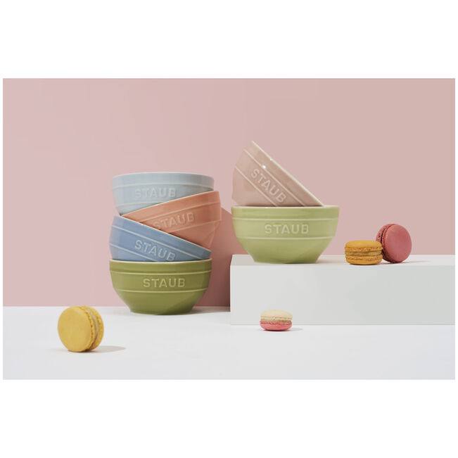 Set de bols macaron 12 cm / 6-pcs - Staub