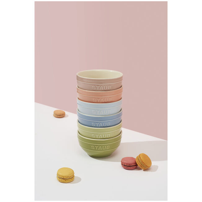 Set de bols macaron 12 cm / 6-pcs - Staub