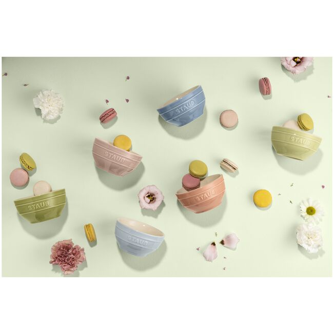Set de bols macaron 12 cm / 6-pcs - Staub