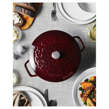 Cocotte 26 cm, La Marmite lys, Grenadine - Staub