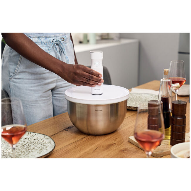 Bol sous vide L / 24 cm, Acier inoxydable, Fresh & Save - Zwilling