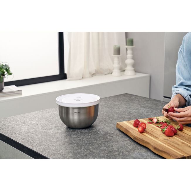 Bol sous vide M / 18 cm, Acier inoxydable, Fresh & Save - Zwilling