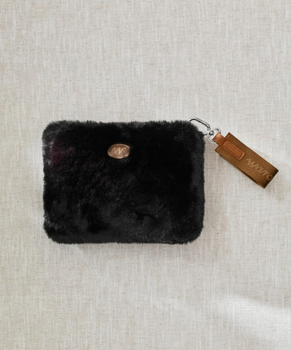Pochette Zippée Noire