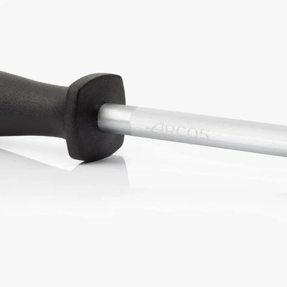 Fusil à aiguiser grain standard mèche ronde Noir 230 mm Ø 10 mm - Arcos